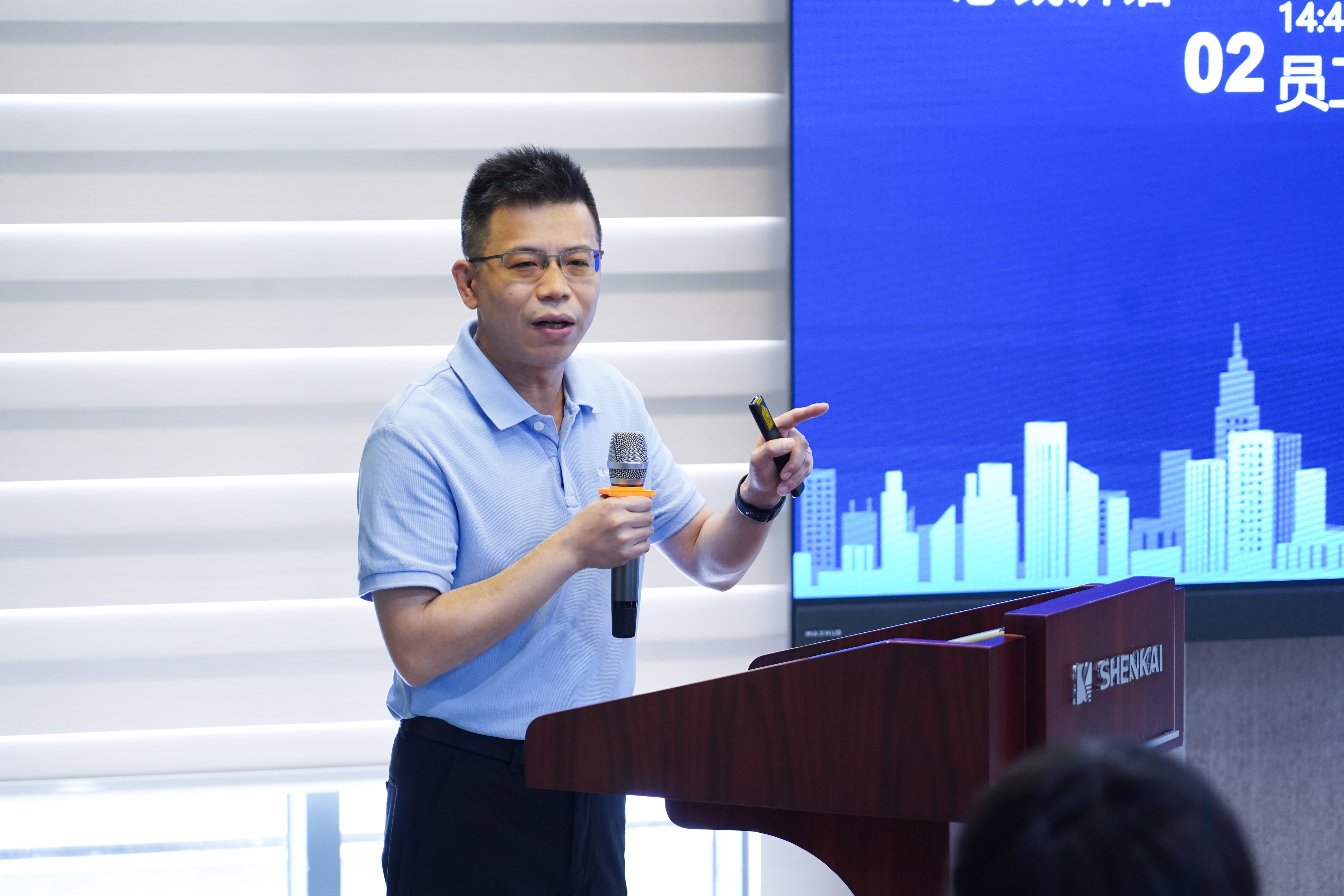 青春不負星光路，藍天展翅正當(dāng)時 | 神開“青藍同行，共創(chuàng)征途”青年員工主題交流分享會成功舉辦(圖5)